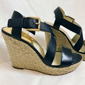 Michael Kors Giovanna Wedge, Navy